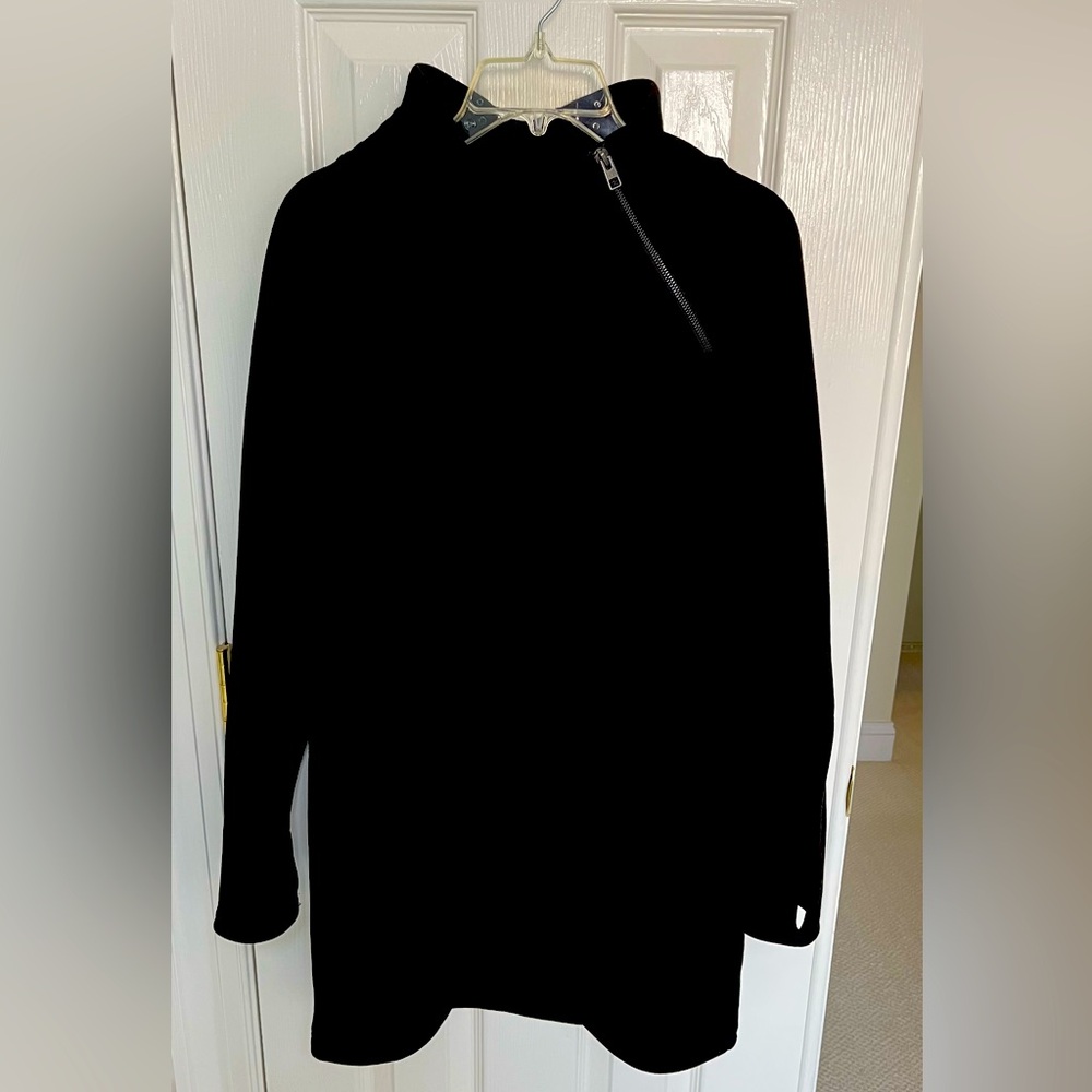 Athleta size M fleece lined sweatshirt dress